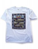Bass Ackwards T-Shirt - By Ray Troll - Small