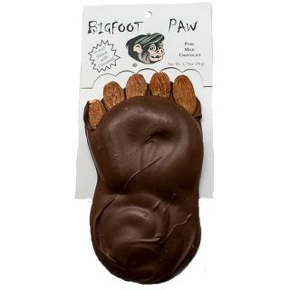 Bigfoot Paw - Real Milk Chocolate with Caramel and Almonds - 2.75 oz