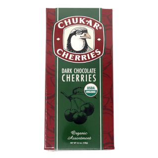 Chukar Cherries - Organic Dark Chocolate Cherries Assortment - 5.3oz