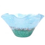 Glass Eye Studio - Large Wave Bowl - Wildflowers - 9