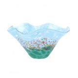 Glass Eye Studio - Mini Wave Bowl - Wildflowers - 6