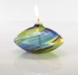 Glass Eye Studio - Saucer Oil Lamps - Chameleon - 5