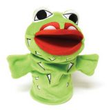 Hand Puppet - Wakus The Frog Puppet