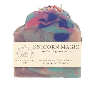 Handmade Soap - Unicorn Magic - Blackberry Moon Farm