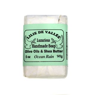 Lilie de Vallee Olive Oil & Shea Butter Soap - Ocean Rain - 5 oz