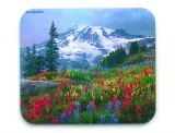 Mount Rainier Spring Wildflowers Mousepad