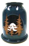 Mountain Candle Handmade Pottery Lantern - by Pam and Mac