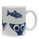Native American Salmon Design Mug - By Terry Starr