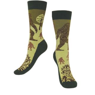Native Northwest Art Socks - Sasquatch - Medium/Large