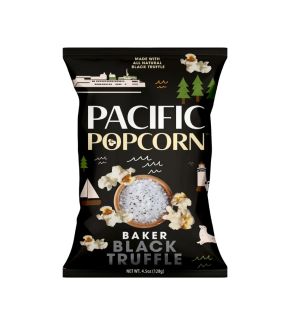 Pacific Popcorn - Baker Black Truffle Popcorn - 4.5oz bag