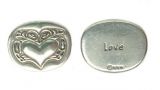 Pocket Spirit - Eagle & Raven over a heart (LOVE)