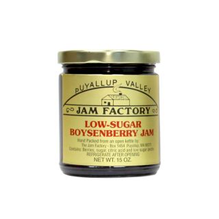 Puyallup Valley Jam Factory - Low Sugar Boysenberry Jam - 10 oz.