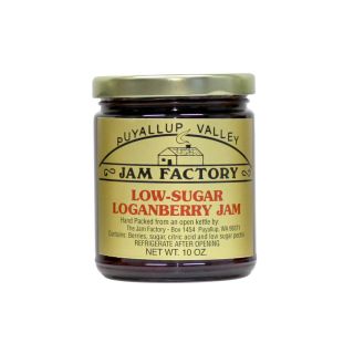 Puyallup Valley Jam Factory - Low Sugar Loganberry Jam - 10 oz