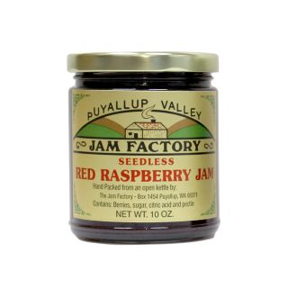 Puyallup Valley Jam Factory - Seedless Raspberry Jam - 10 oz