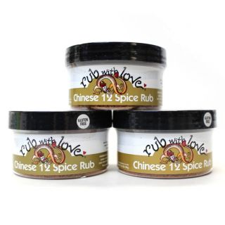 Rub With Love Chinese 12 Spice Rub - Special Offer: 10% off 3 tubs