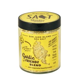 San Juan Island Sea Salt - Garlic & Friends Seasoning Blend - 3.5oz