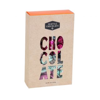 Seattle Chocolate - 'Color of Chocolate' Truffles Gift Box - 16oz