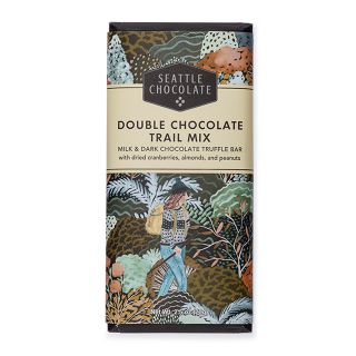 Seattle Chocolate - Double Chocolate Trail Mix Truffle Bar - 2.5 oz