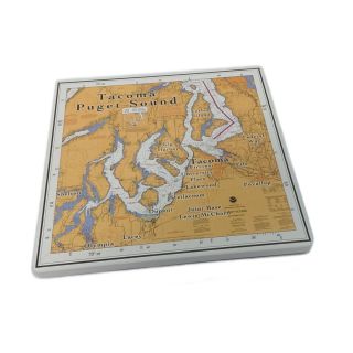Tacoma & South Puget Sound Ceramic Trivet and Wall Hanging - 7