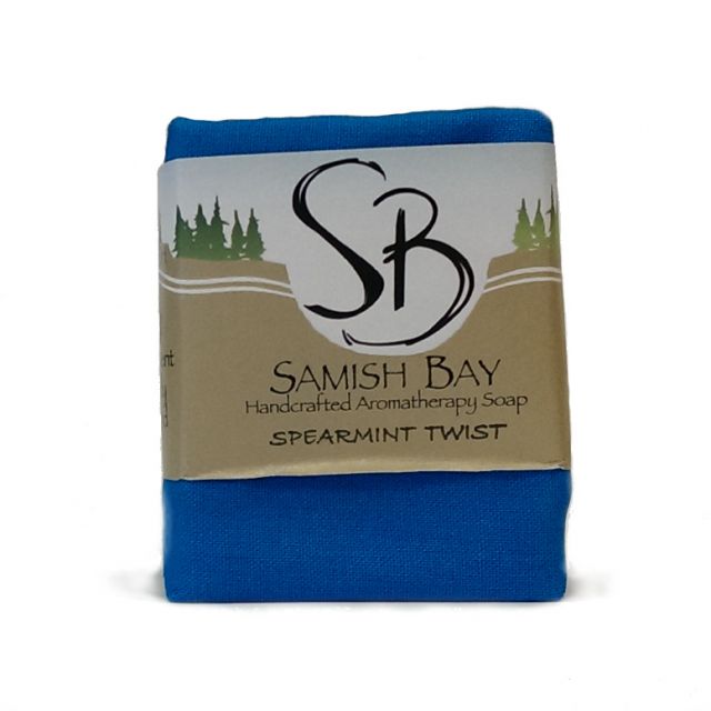 Samish Bay Soap - Spearmint Twist - 4oz