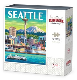 500 piece Seattle Puzzle