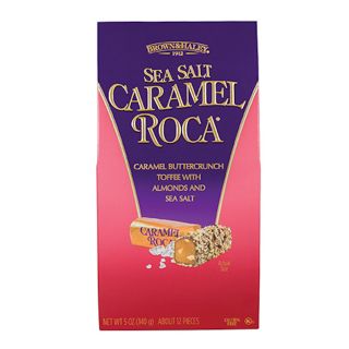 Almond Roca with Caramel Sea Salt  - 5 oz stand up box