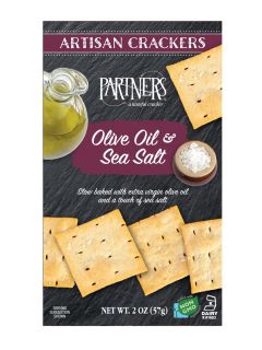 Artisan Crackers - Olive Oil & Sea Salt - 2 oz