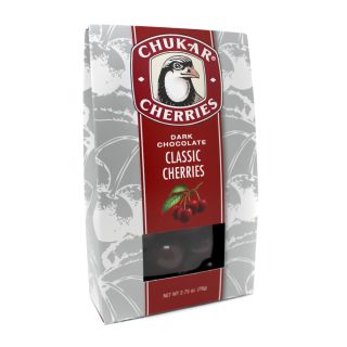 Chukar Cherries - Classic Dark Chocolate Covered Cherries  - 2.75 oz