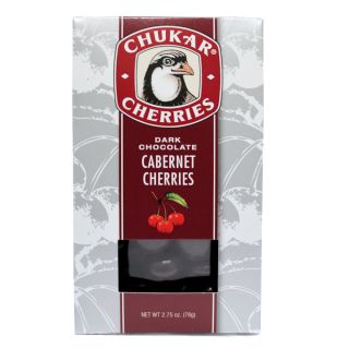 Chukar Cherries - Dark Chocolate Cabernet Cherries - 2.75 oz