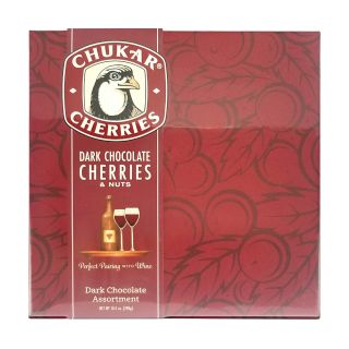 Chukar Cherries - Dark Chocolate Cherries & Nuts Assortment - 10.5 oz