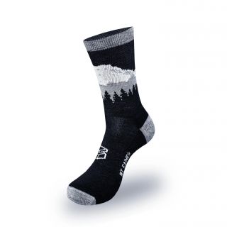 Large Merino Wool Blend Mount Rainier Socks