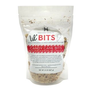 Lil' Bits Toffee Dessert Topping - Candy Cane Bits - 8oz