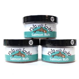 Rub With Love Salmon Rub - Special Offer: 10% off 3 tubs