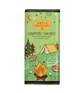 Seattle Chocolate - Campers' S'mores Truffle Bar - 2.5 oz