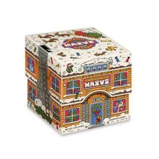 Seattle Chocolate Presents Maeve - Holiday Bonbon Bungalow Gift Box - 6oz