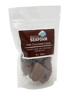 Seattle Seafoam - Milk Chocolate Honeycomb Candy - 3oz