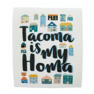 Tacoma is My Homa - Swedish Dishcloth