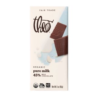Theo Chocolate - Pure Milk Chocolate Bar - 3oz