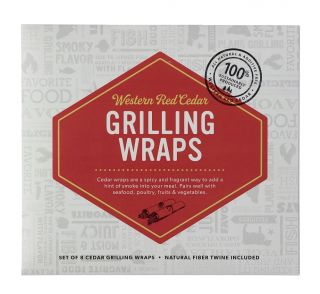 Western Red Cedar Grilling Wraps for Baking and Grilling