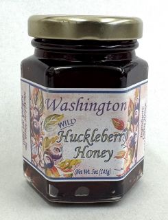 Wild Huckleberry Honey - 5oz Jar