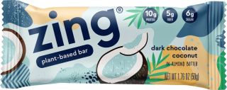 Zing - Dark Chocolate Coconut - Plant-based Bar