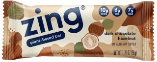 Zing - Dark Chocolate Hazelnut - Plant-based Bar - 1.76 oz