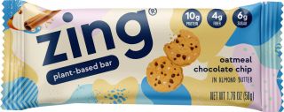 Zing - Oatmeal Chocolate Chip - Plant-based Bar