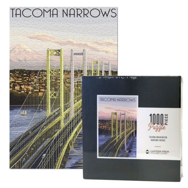 1,000 Piece Tacoma Narrows Bridge Puzzle