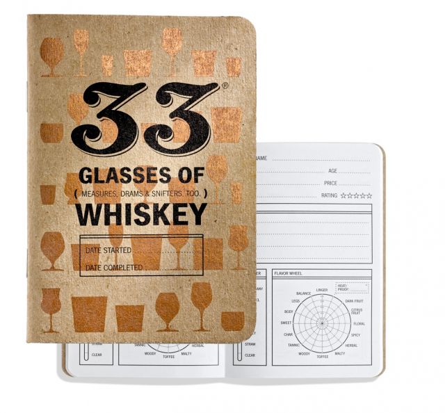33 Whiskey Tasting Journal