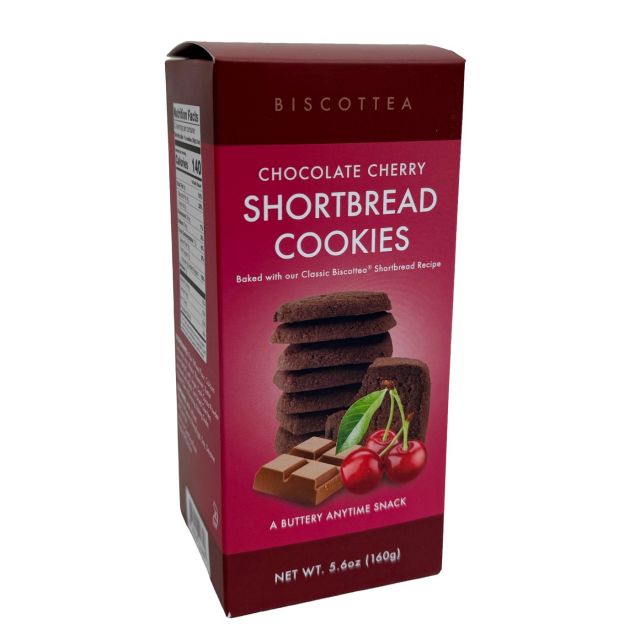 Biscottea Baking Co - Chocolate Cherry Shortbread Cookies