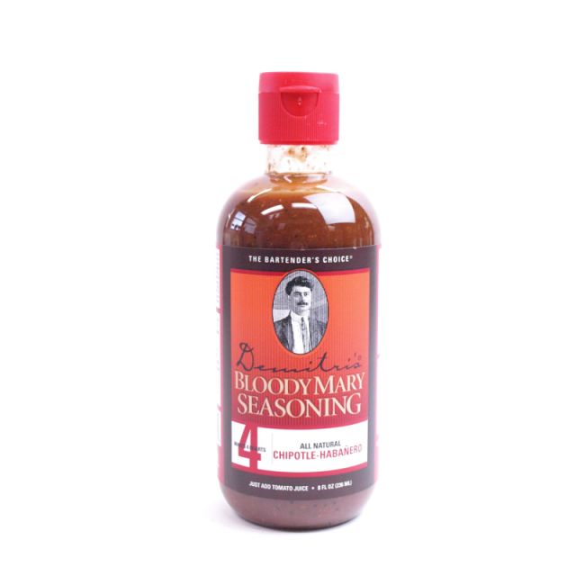 Bloody Mary Seasoning - Demitri's Chipotle Habanero - 8oz