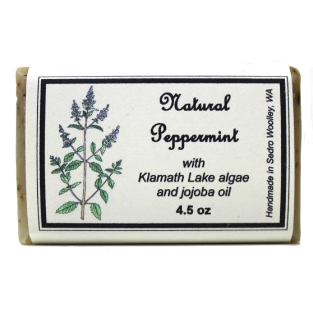 Botanical Soap - Natural Peppermint Soap - 4.5oz