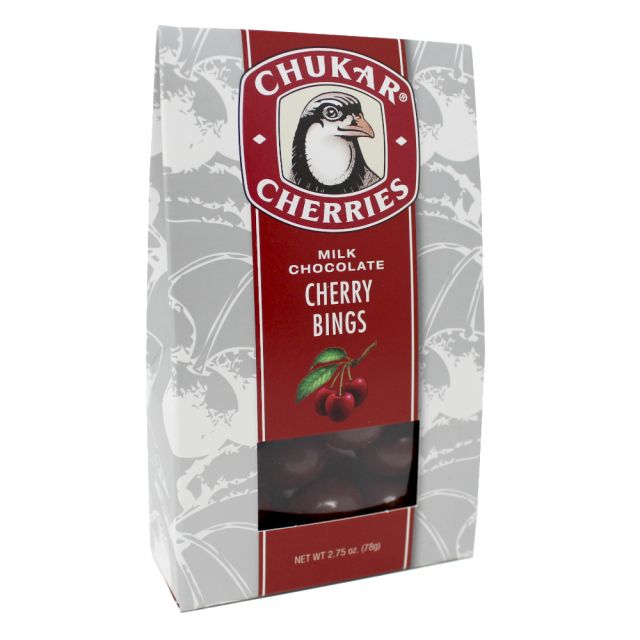 Chukar Cherries - Milk Chocolate Covered Bings - 2.75 oz
