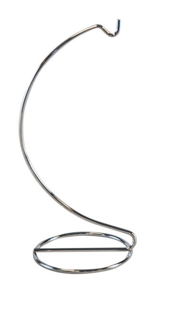 Display Stand - Single Hook Ornament Stand in Chrome  - 6